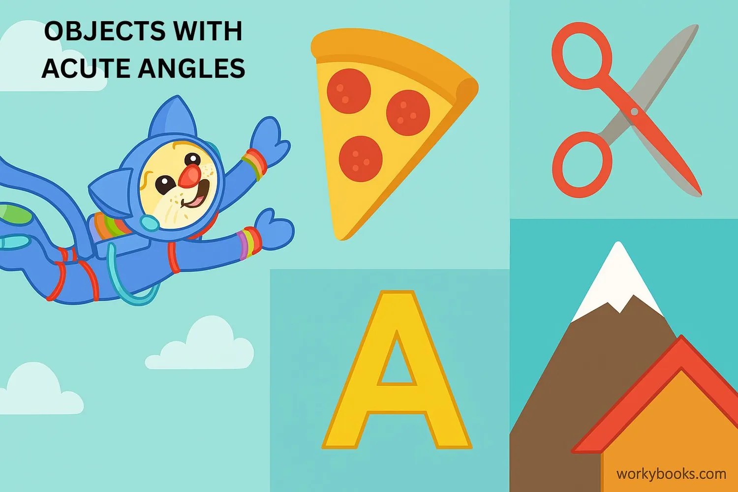 Everyday objects that contain acute angles