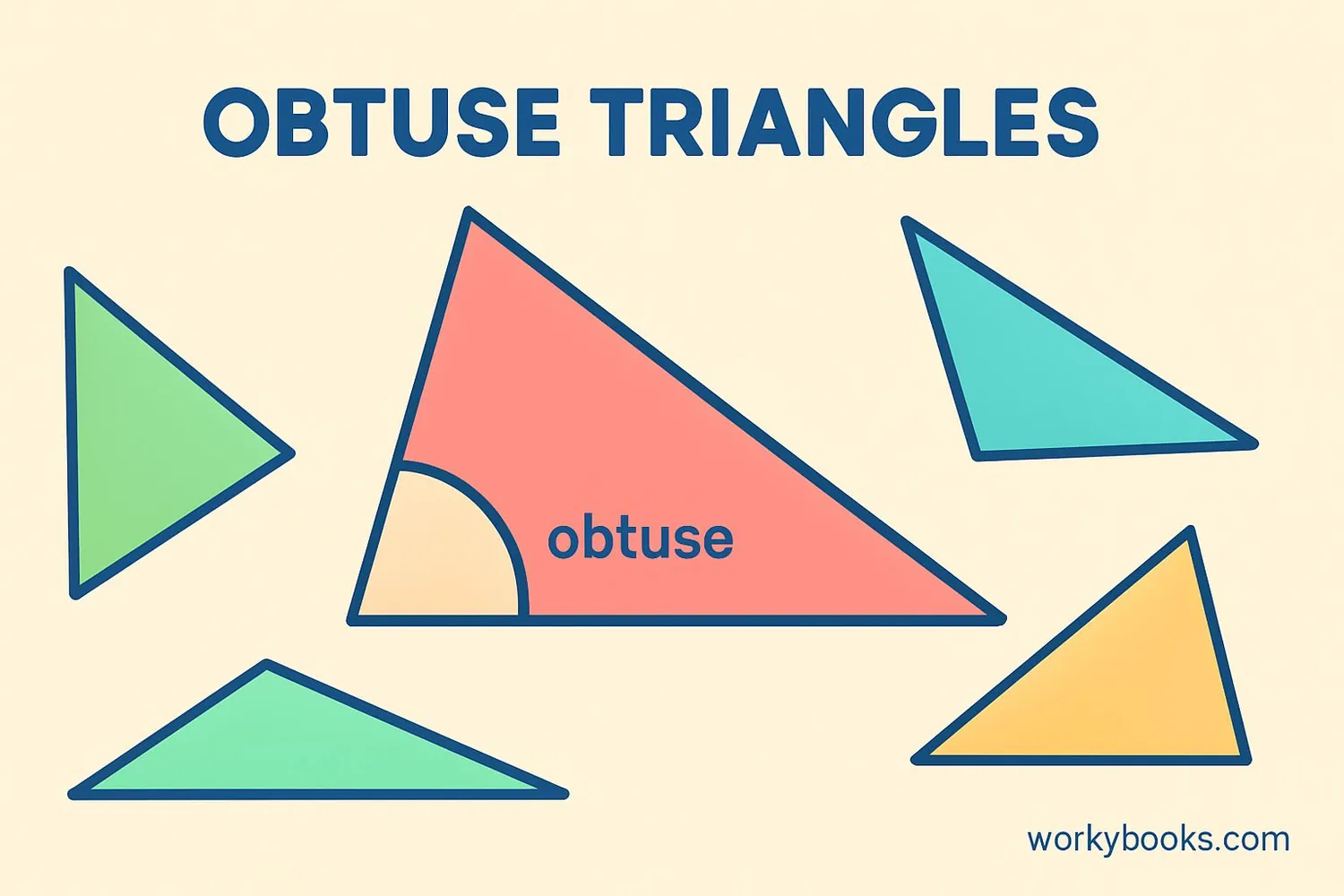 Examples of obtuse triangles