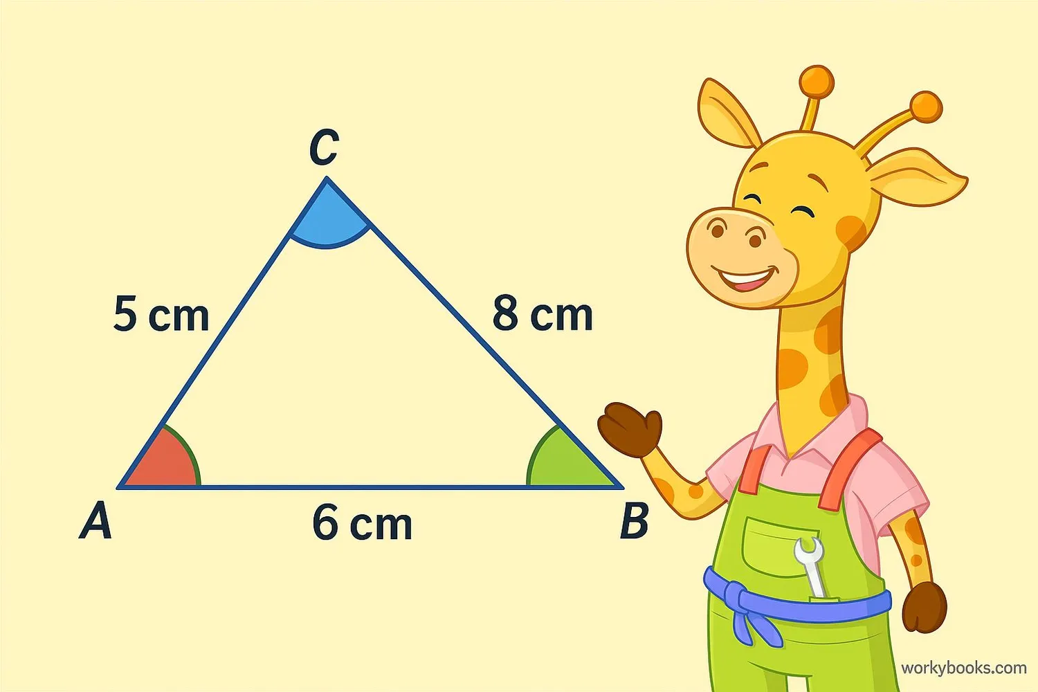 Image showing A scalene triangle