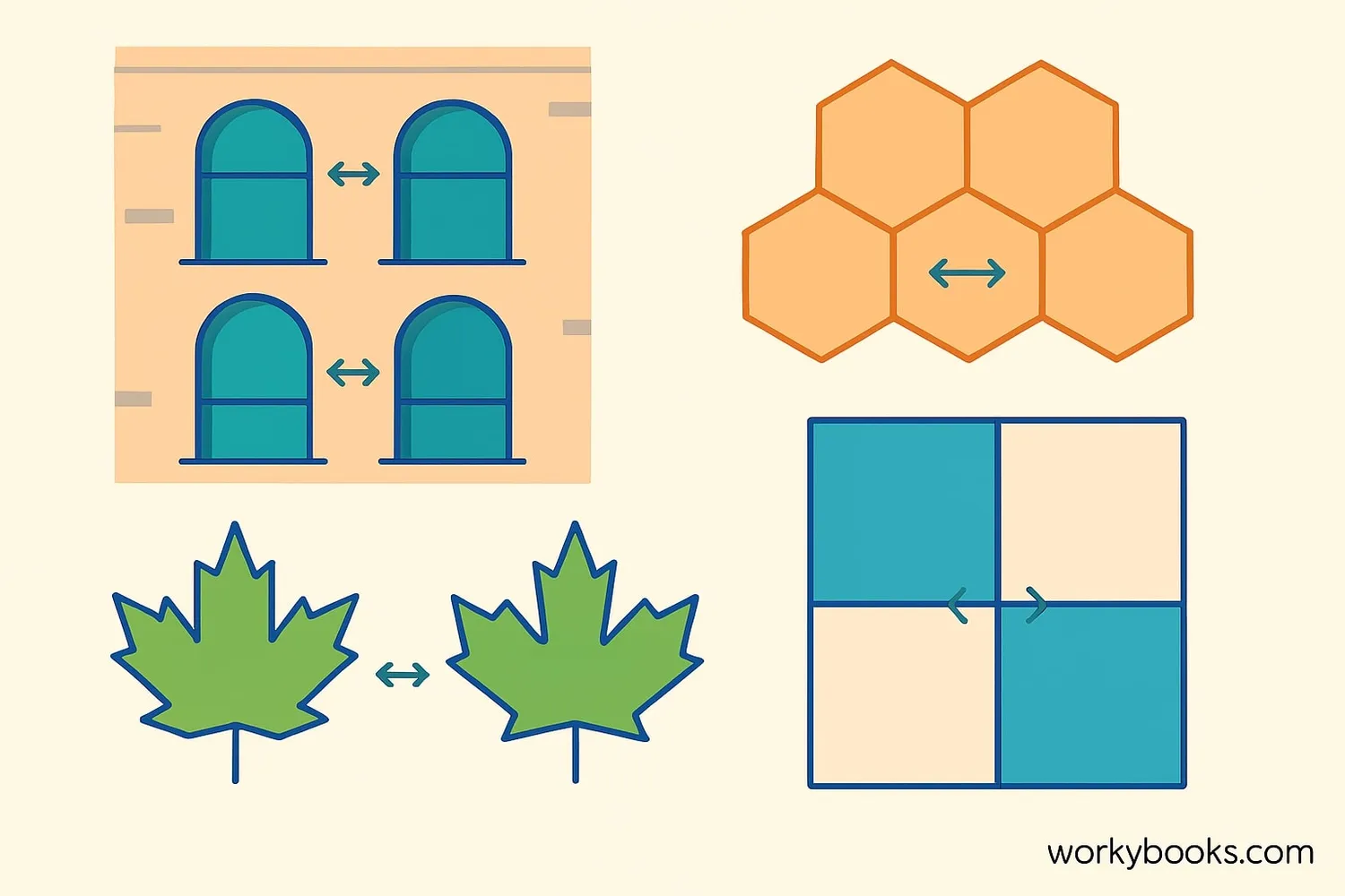 Real-world examples of congruent figures