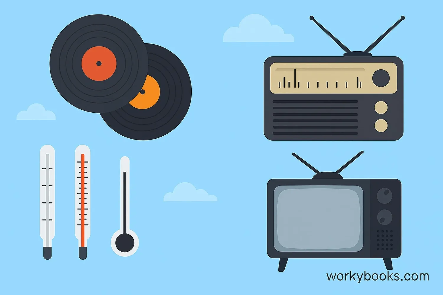 Examples of analog technology in everyday life