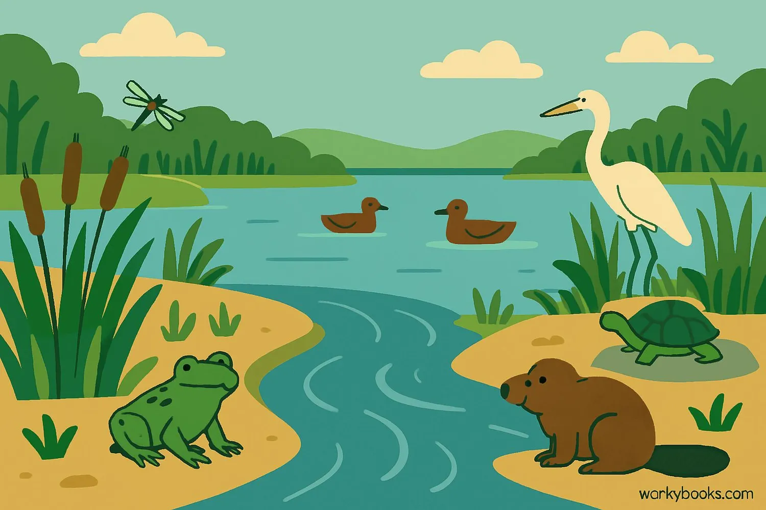 Image showing Freshwater ecosystems
