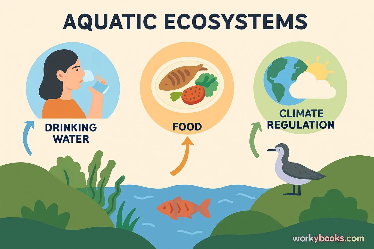 Image showing Aquatic ecosystems