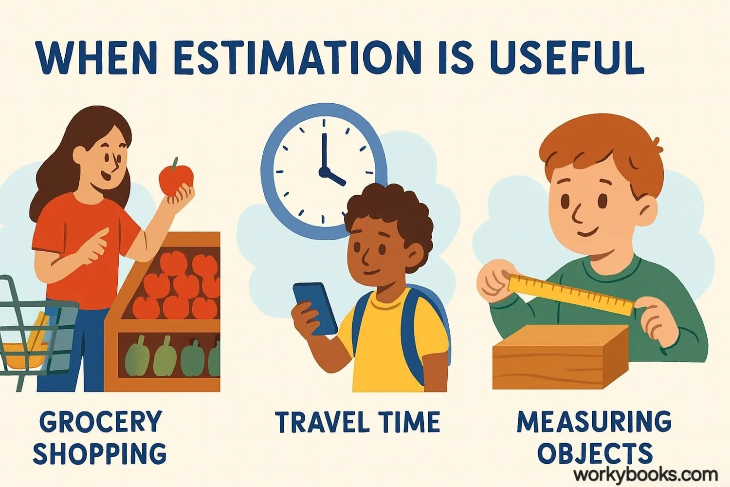 Estimation helps us make decisions quickly in everyday situations