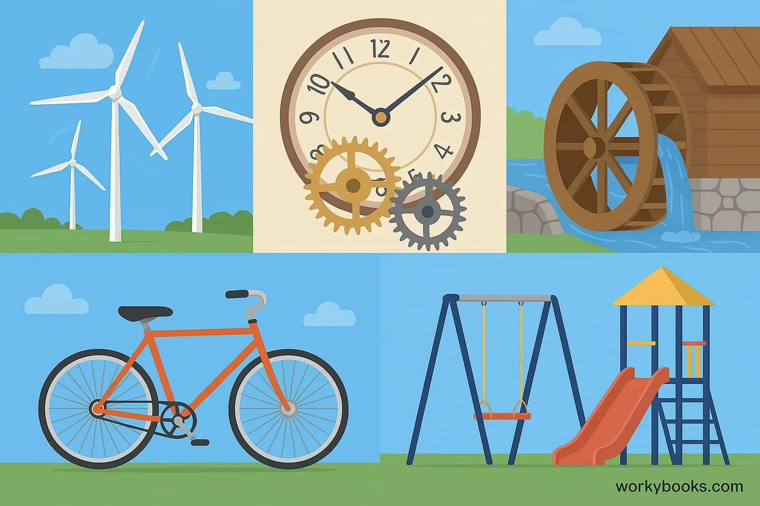 Examples of mechanical energy in daily life