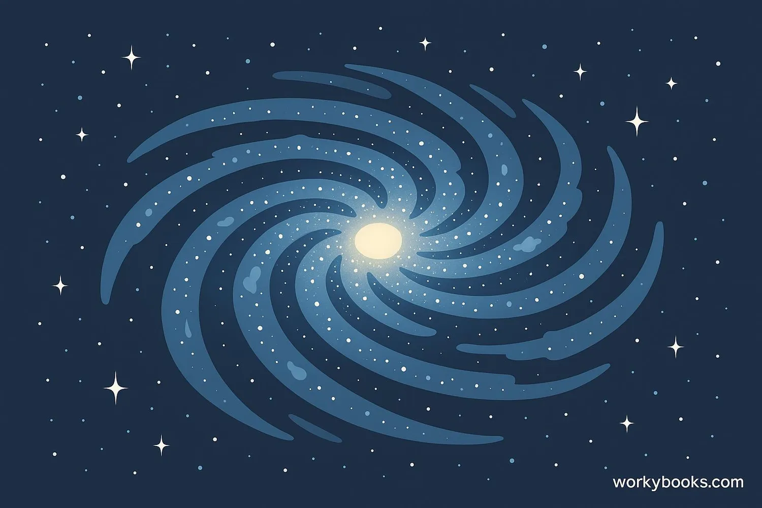 Illustration of the Milky Way Galaxy