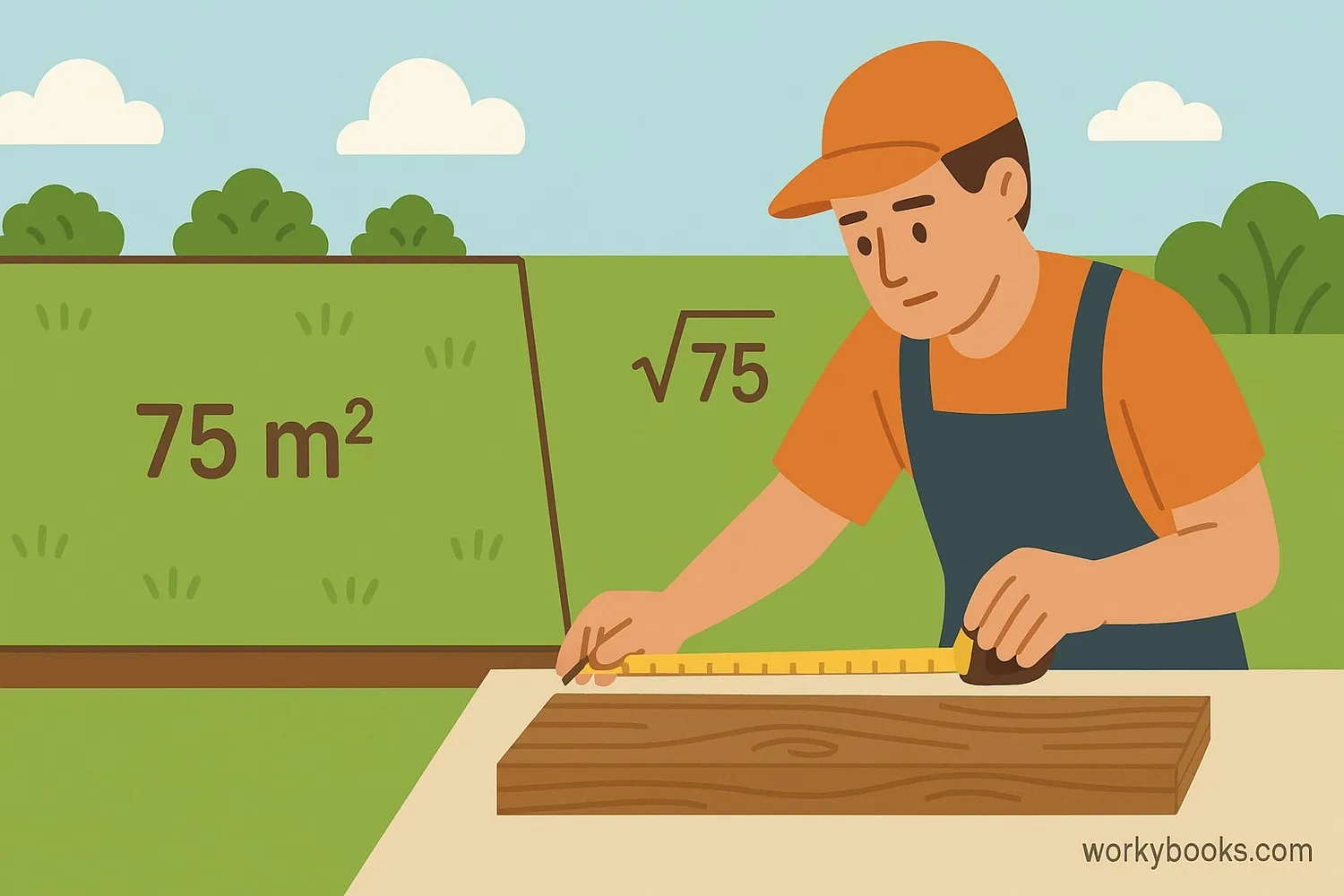 Real-world applications of square roots