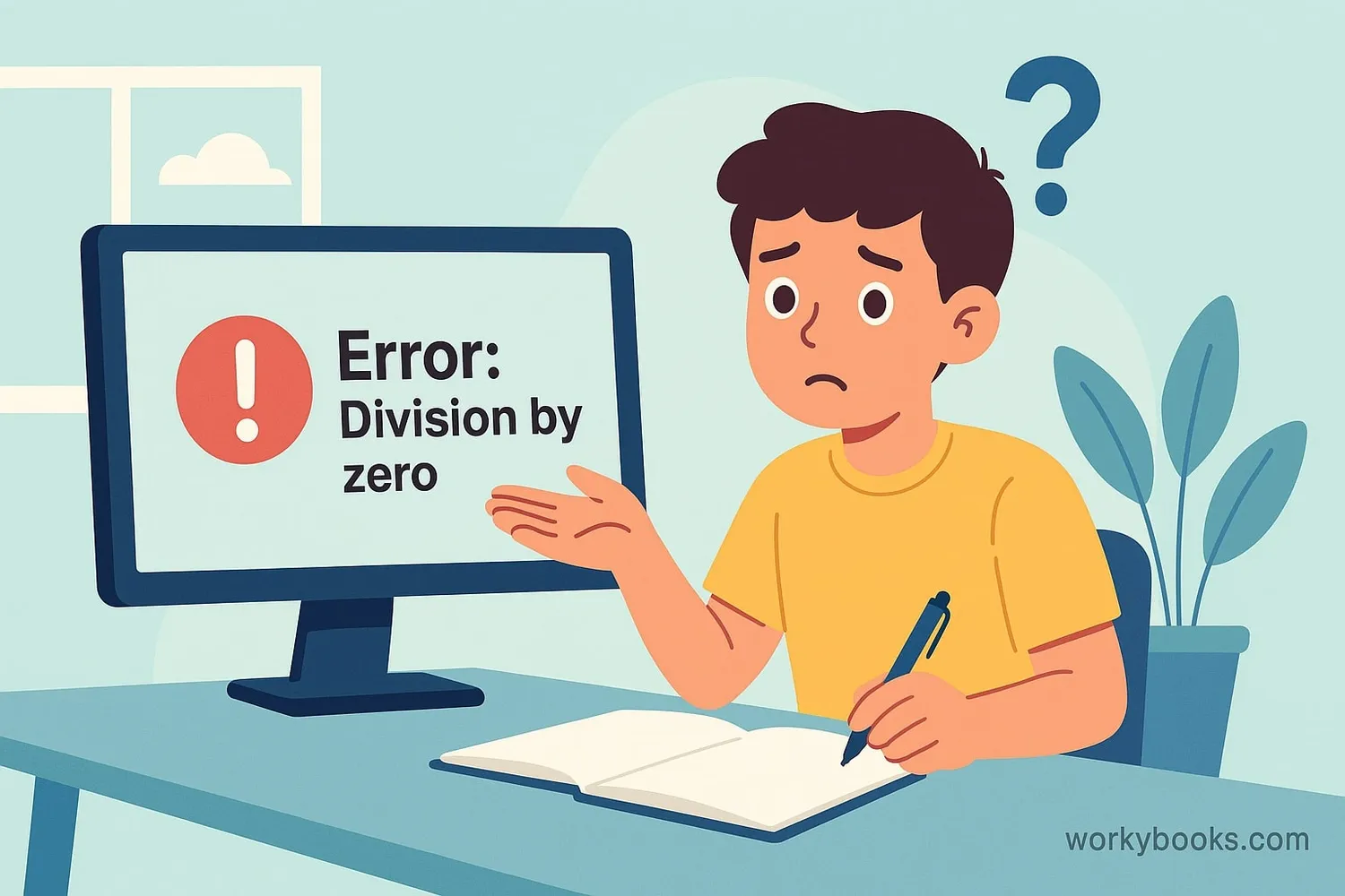 Computers show errors for undefined operations