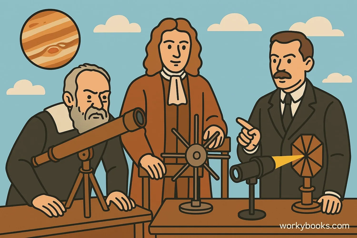 Historical measurement of light speed