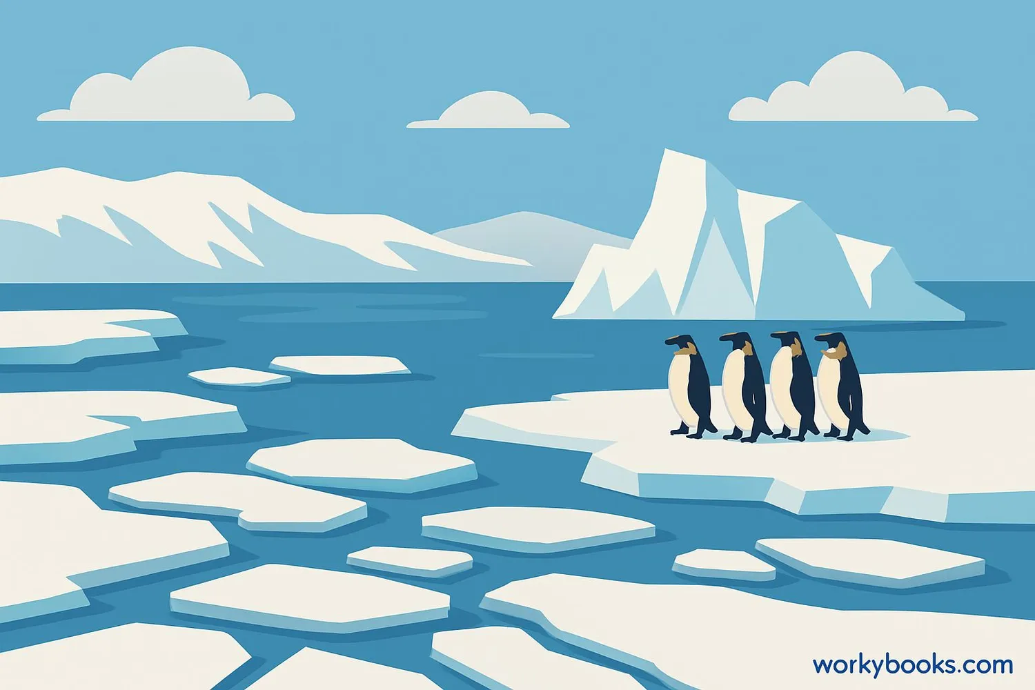 Antarctic sea ice habitat
