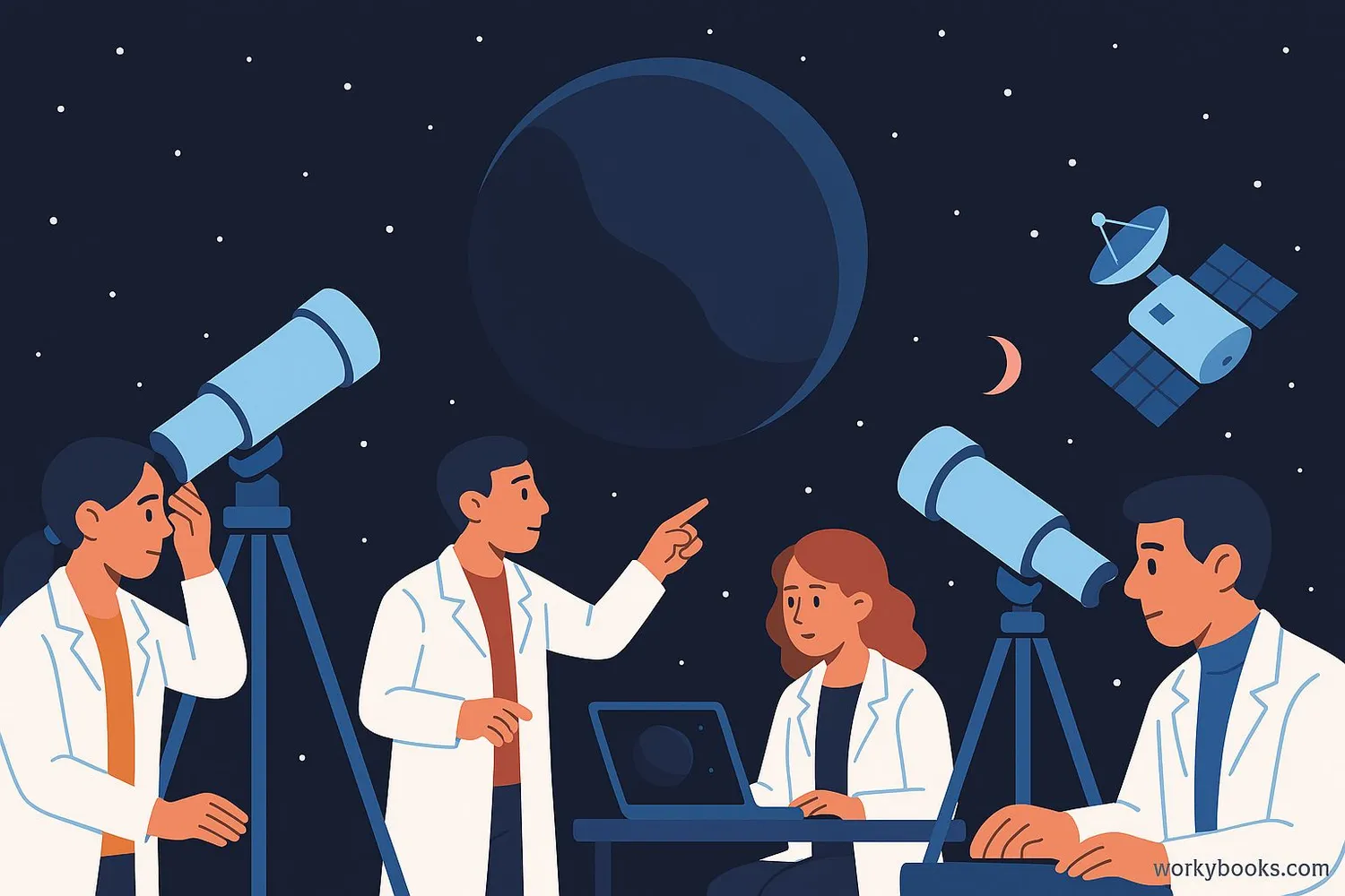 Scientists studying rogue planets