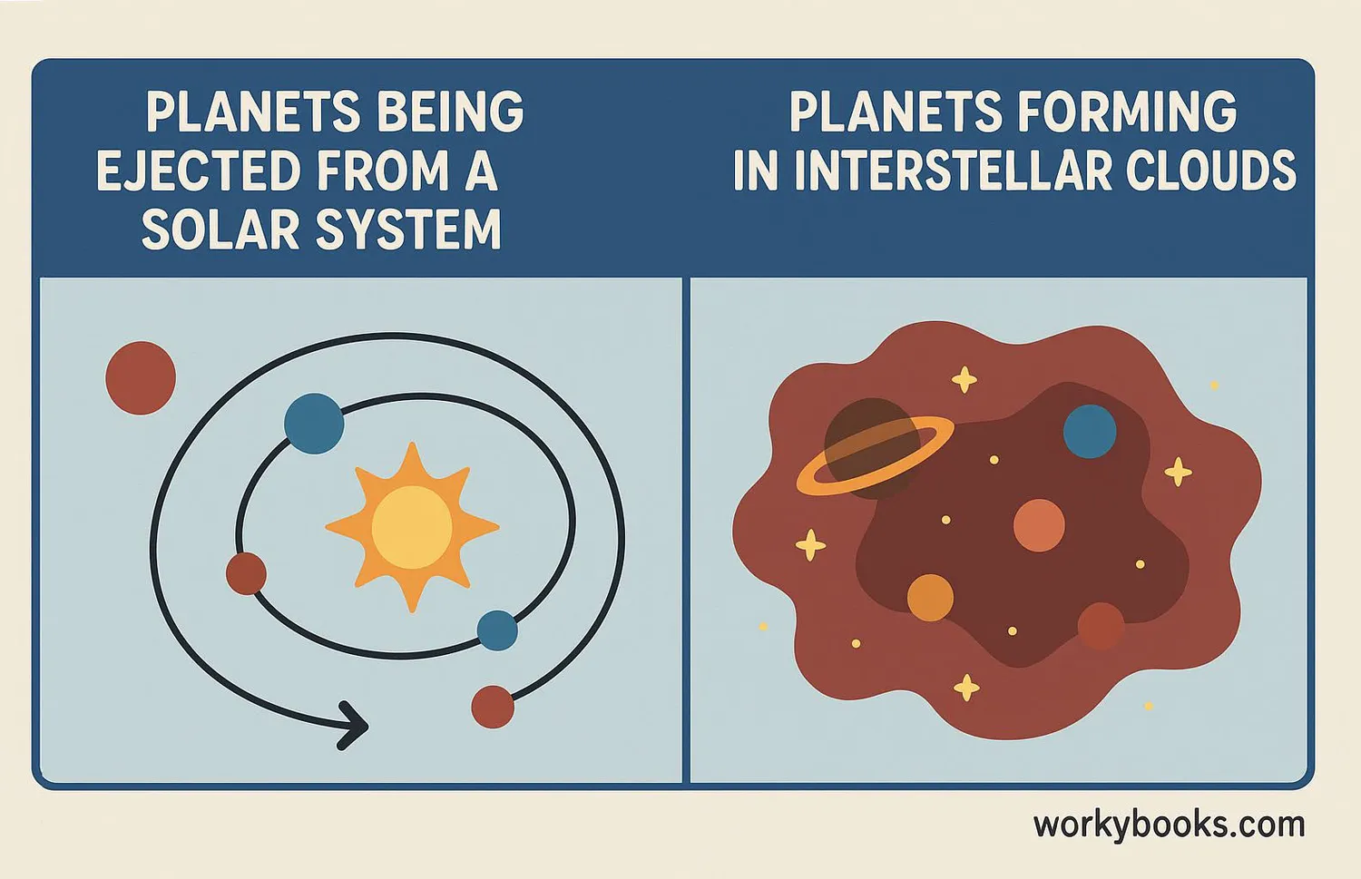 Two theories of rogue planet formation