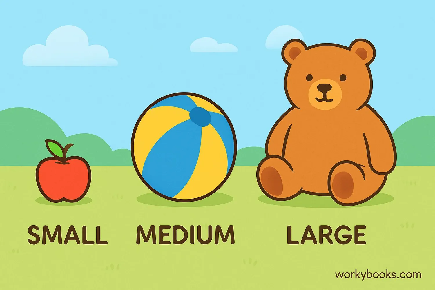 Visual explanation of magnitude concept