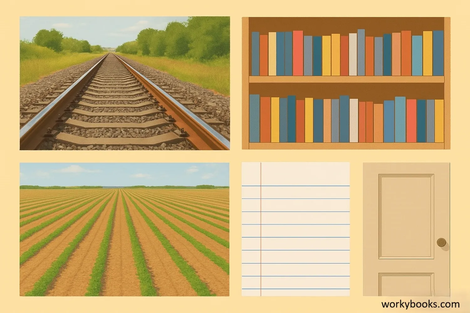 Parallel lines in everyday objects