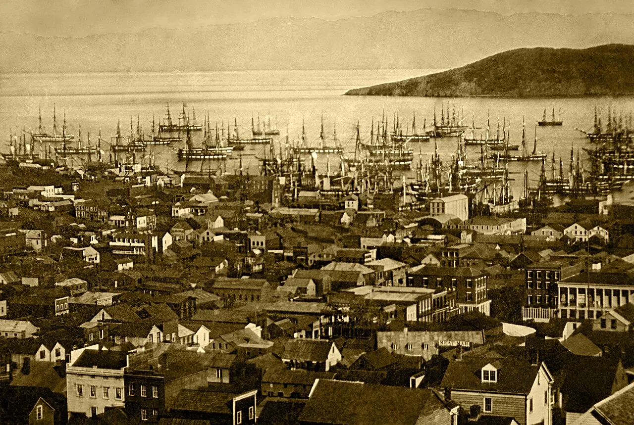San Francisco grew from 200 residents to 36,000 in just 6 years