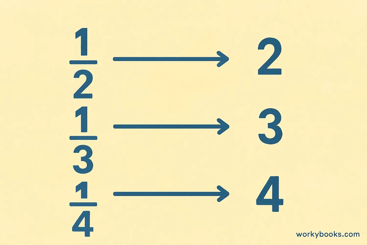 Unit fractions and their reciprocals