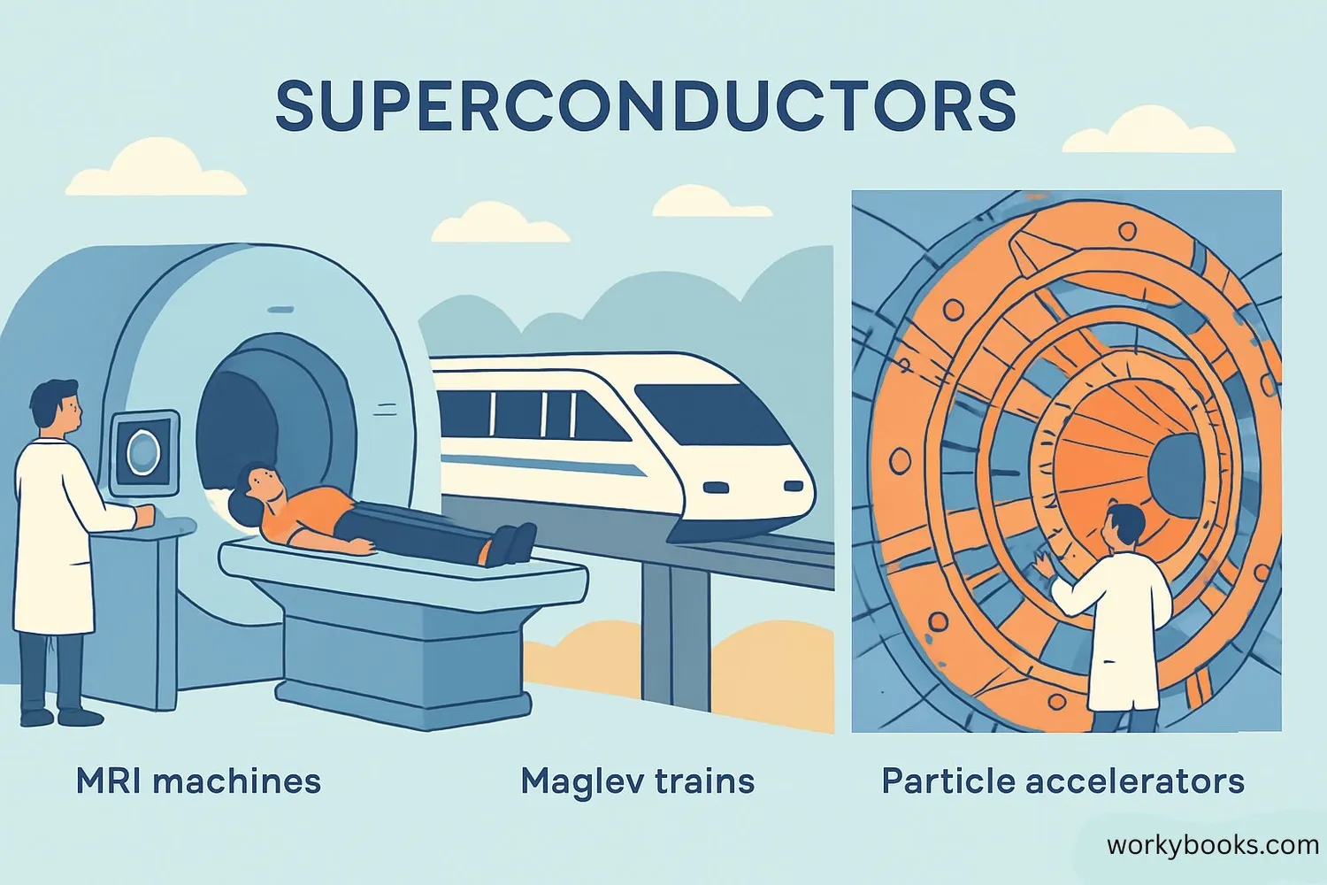 Various applications of superconductors in technology