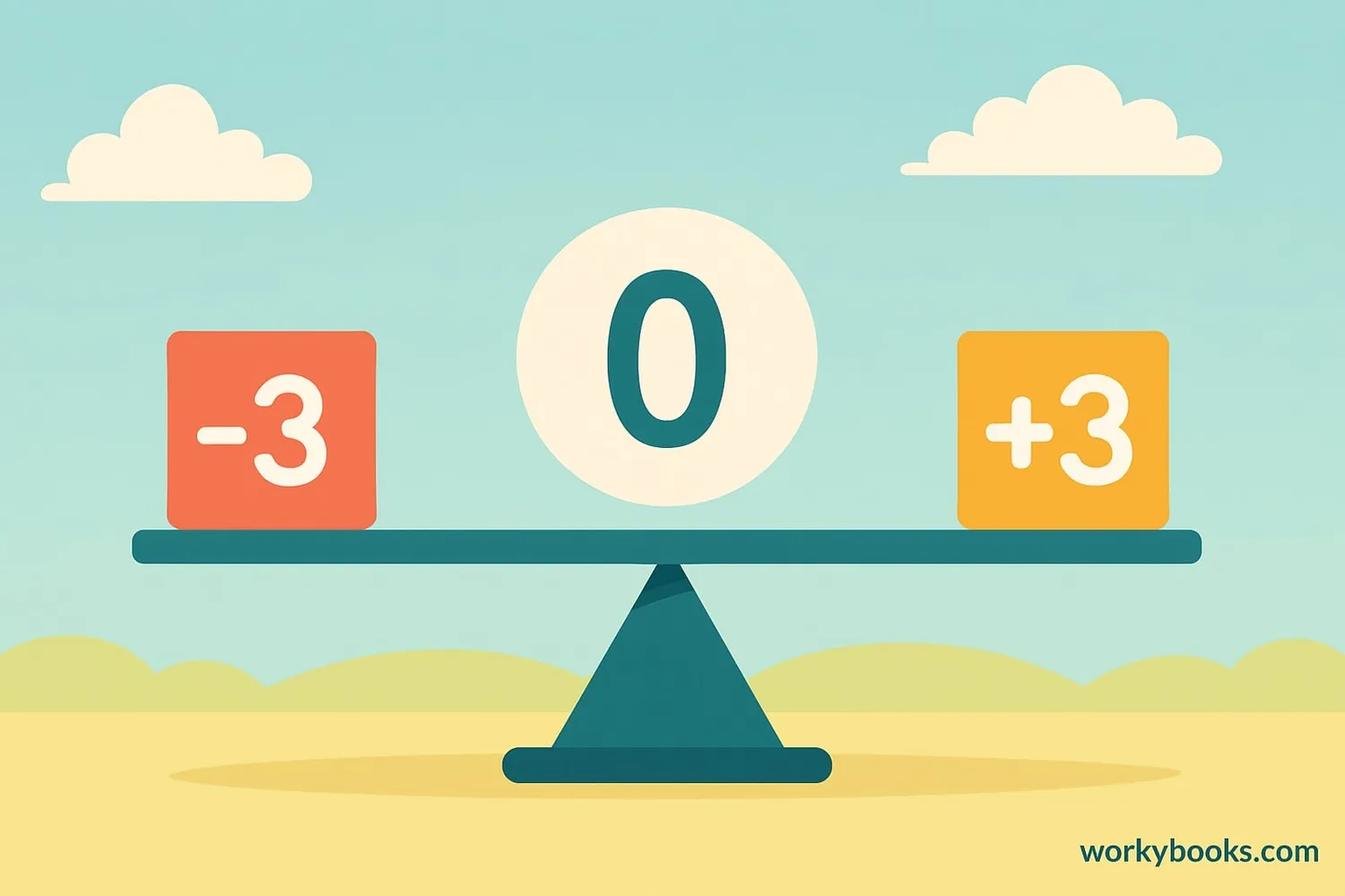 Zero as the identity element in addition