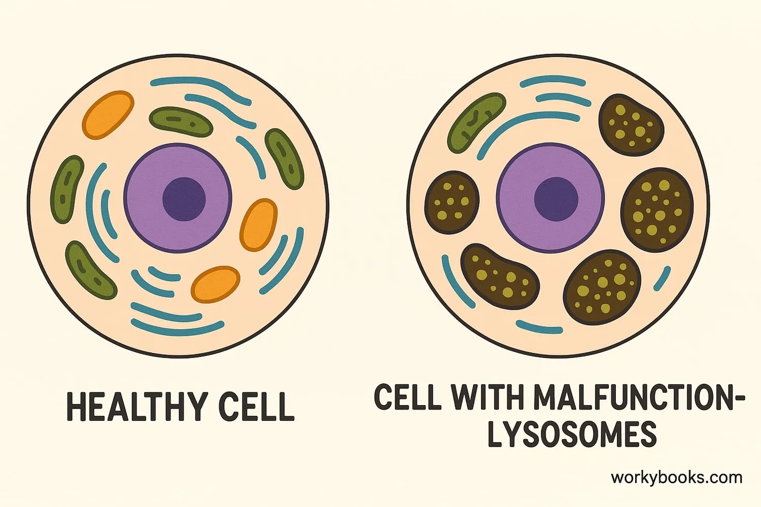 Lysosomes maintaining cellular health