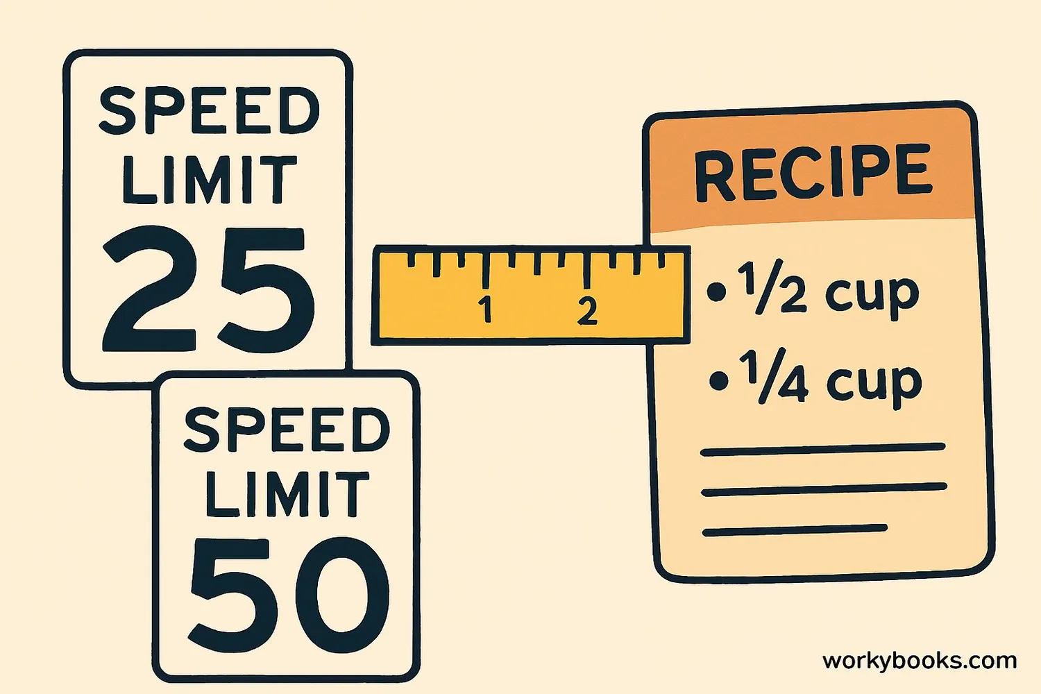 Everyday examples of benchmark numbers in use