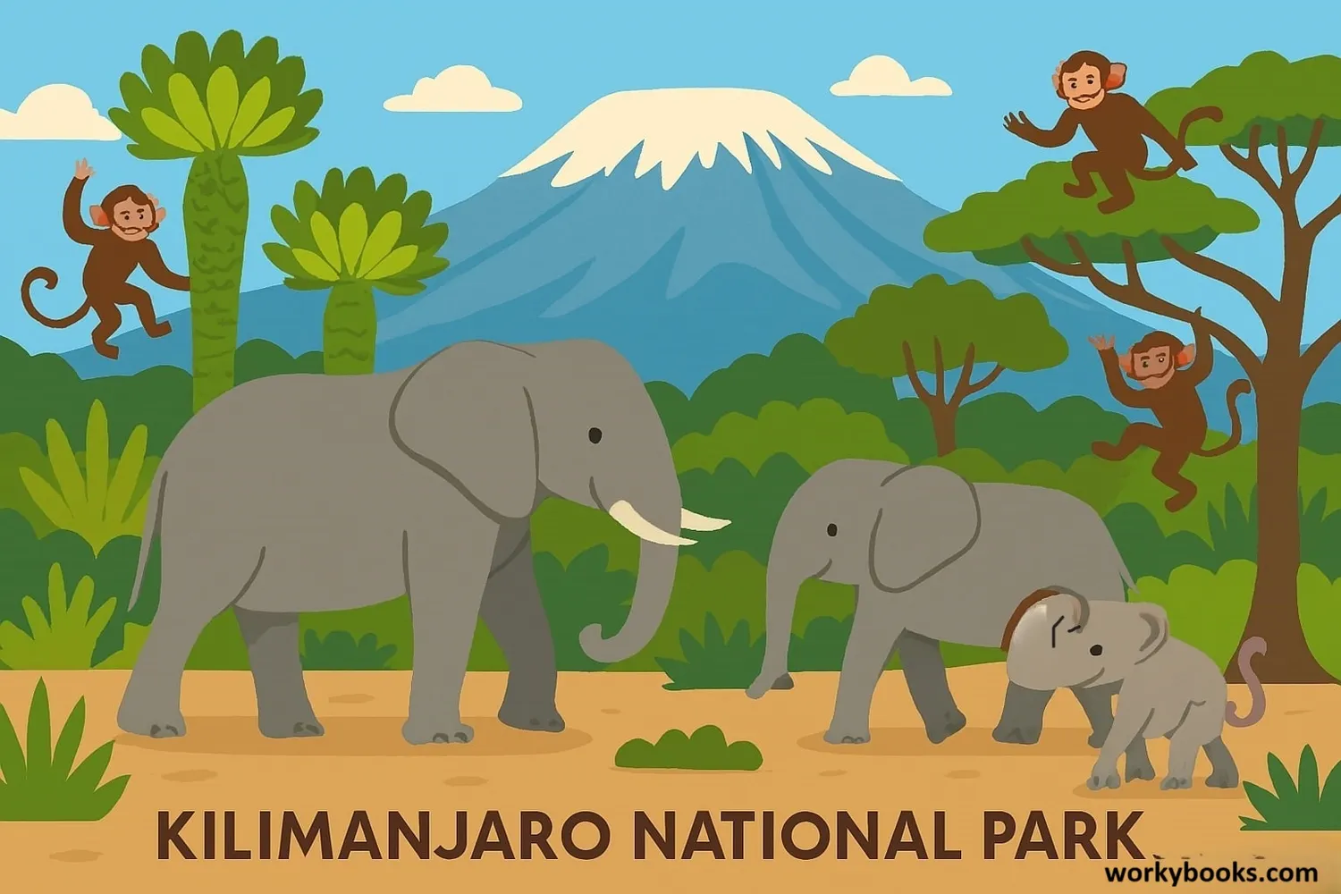 Wildlife in Kilimanjaro National Park
