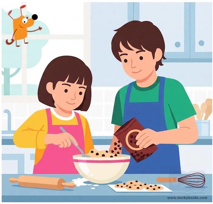 Making-cookies
