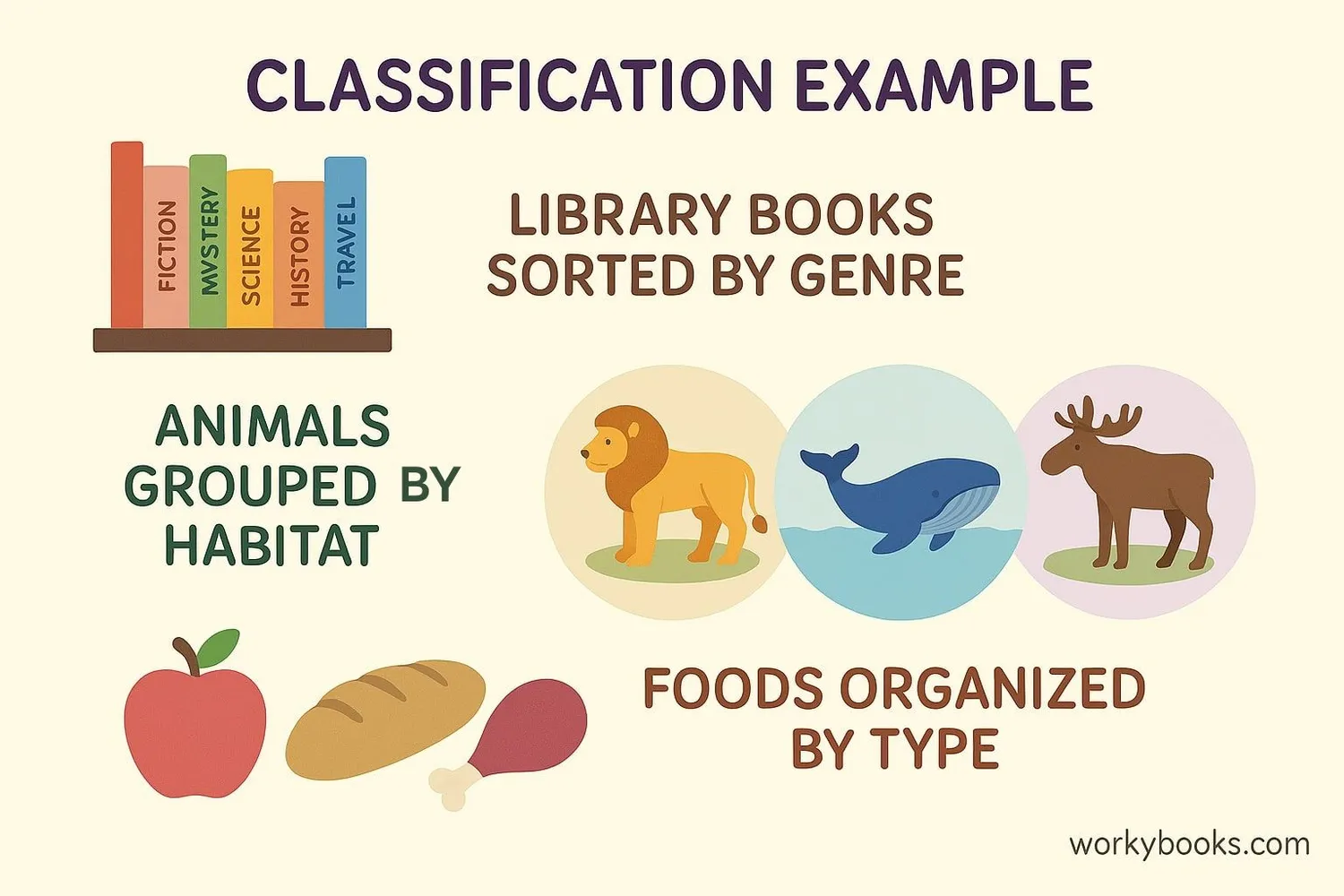 Real-world examples of classification in everyday life