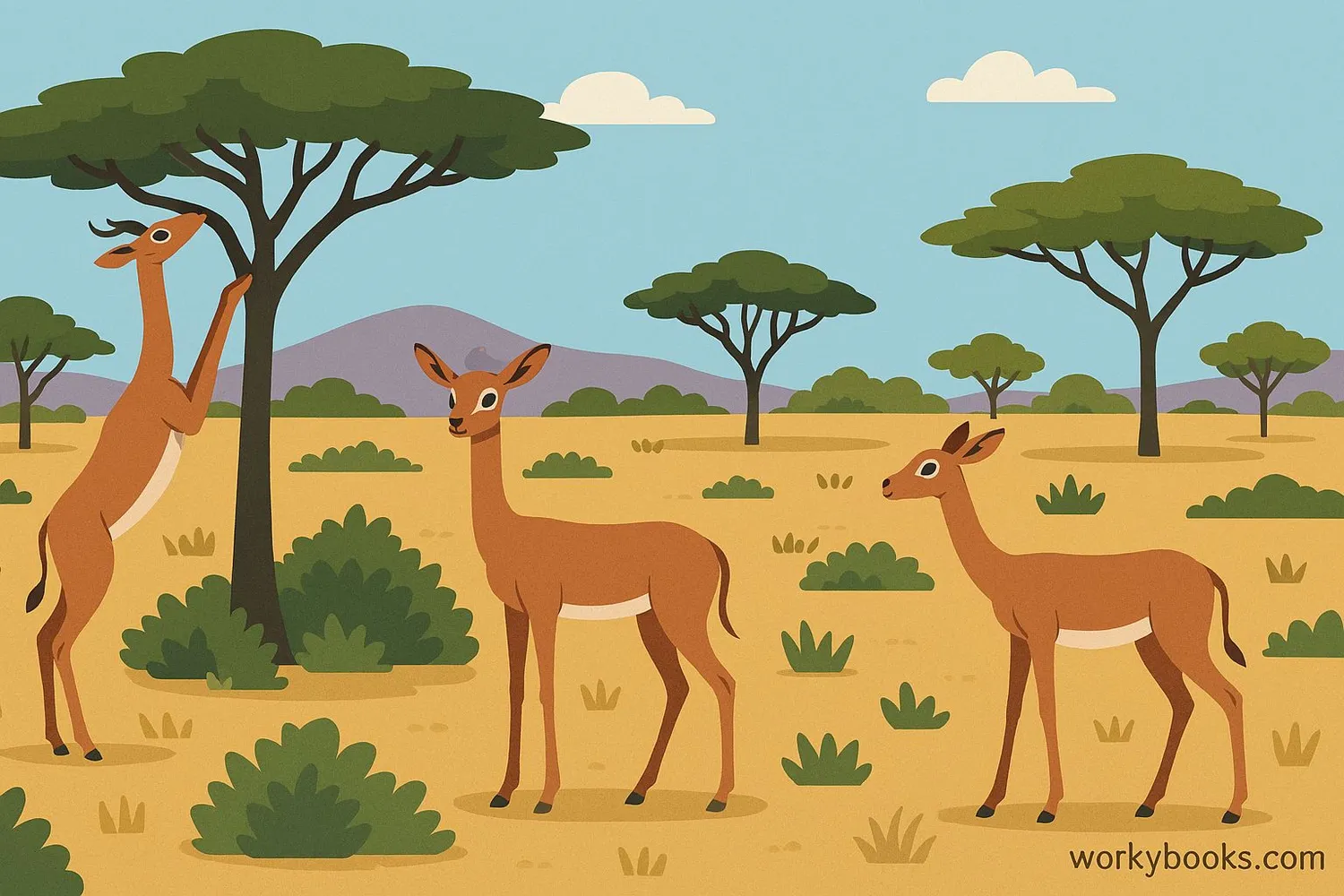 East African savanna habitat