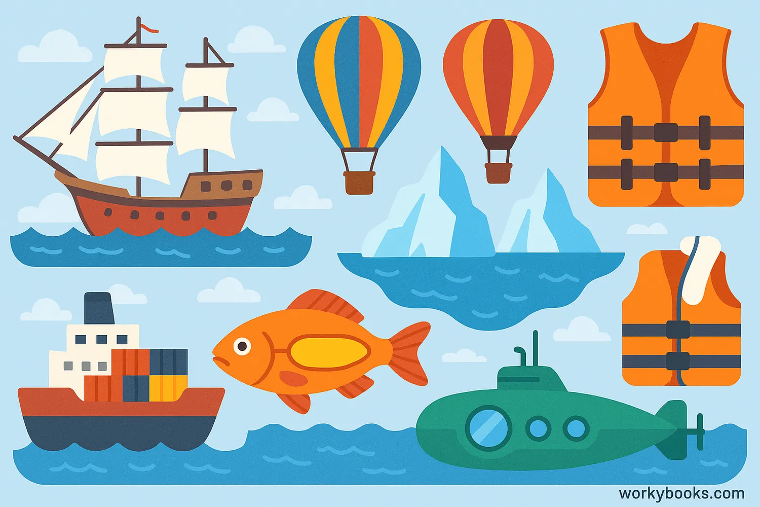 Real-world examples of buoyancy
