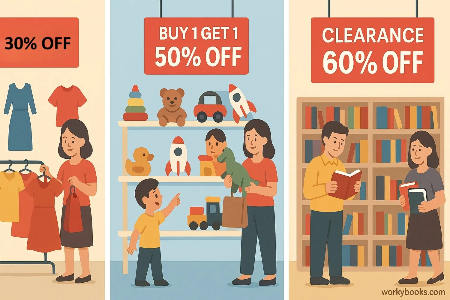 Discounts in everyday shopping