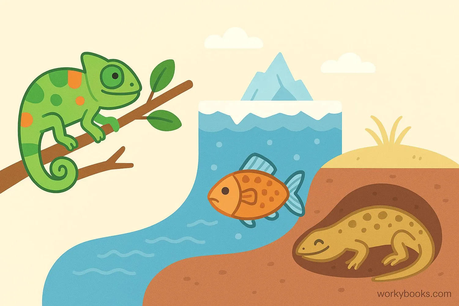 Special adaptations of ectothermic animals