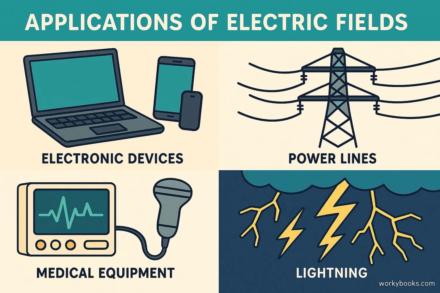 Applications of electric fields