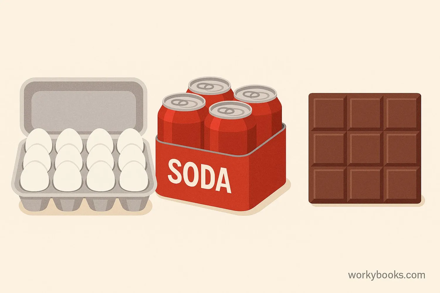 Real-world examples of factors in everyday objects