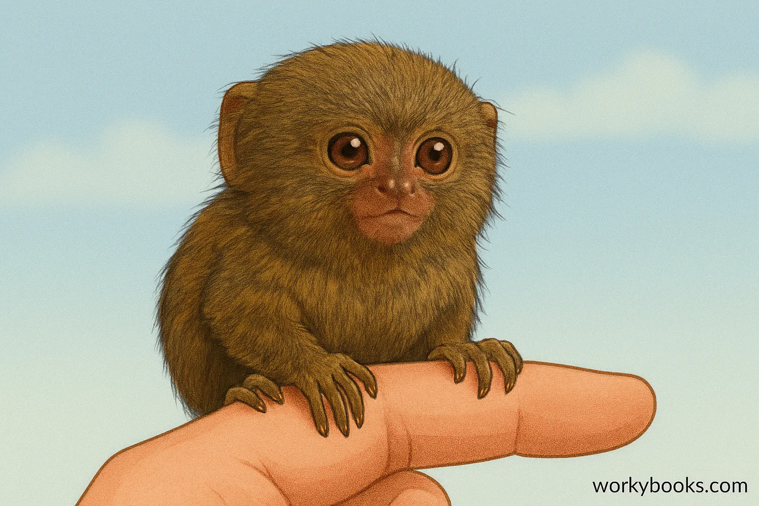 Pygmy marmosets are among the smallest primates in the world