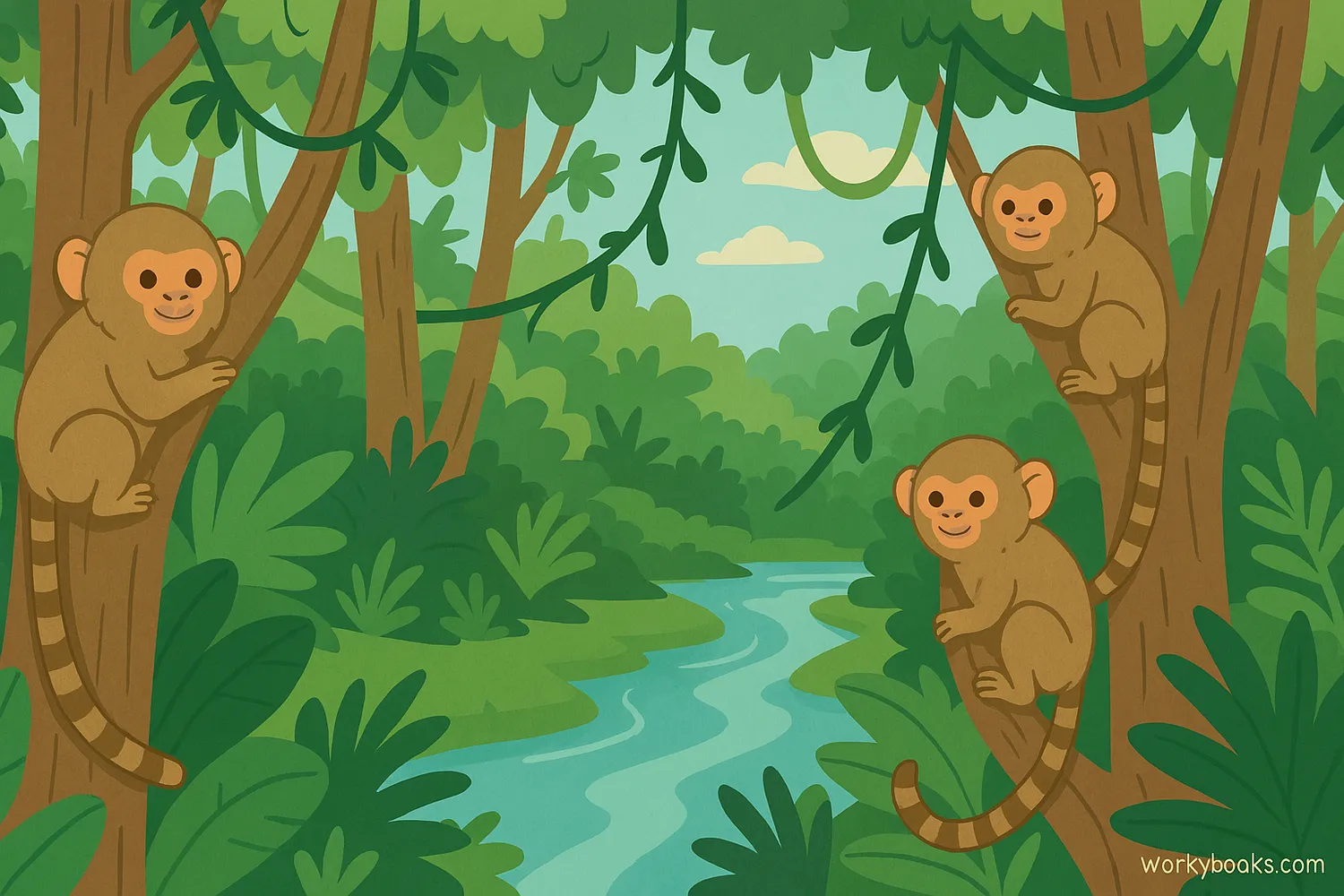 The Amazon rainforest provides the perfect home for pygmy marmosets