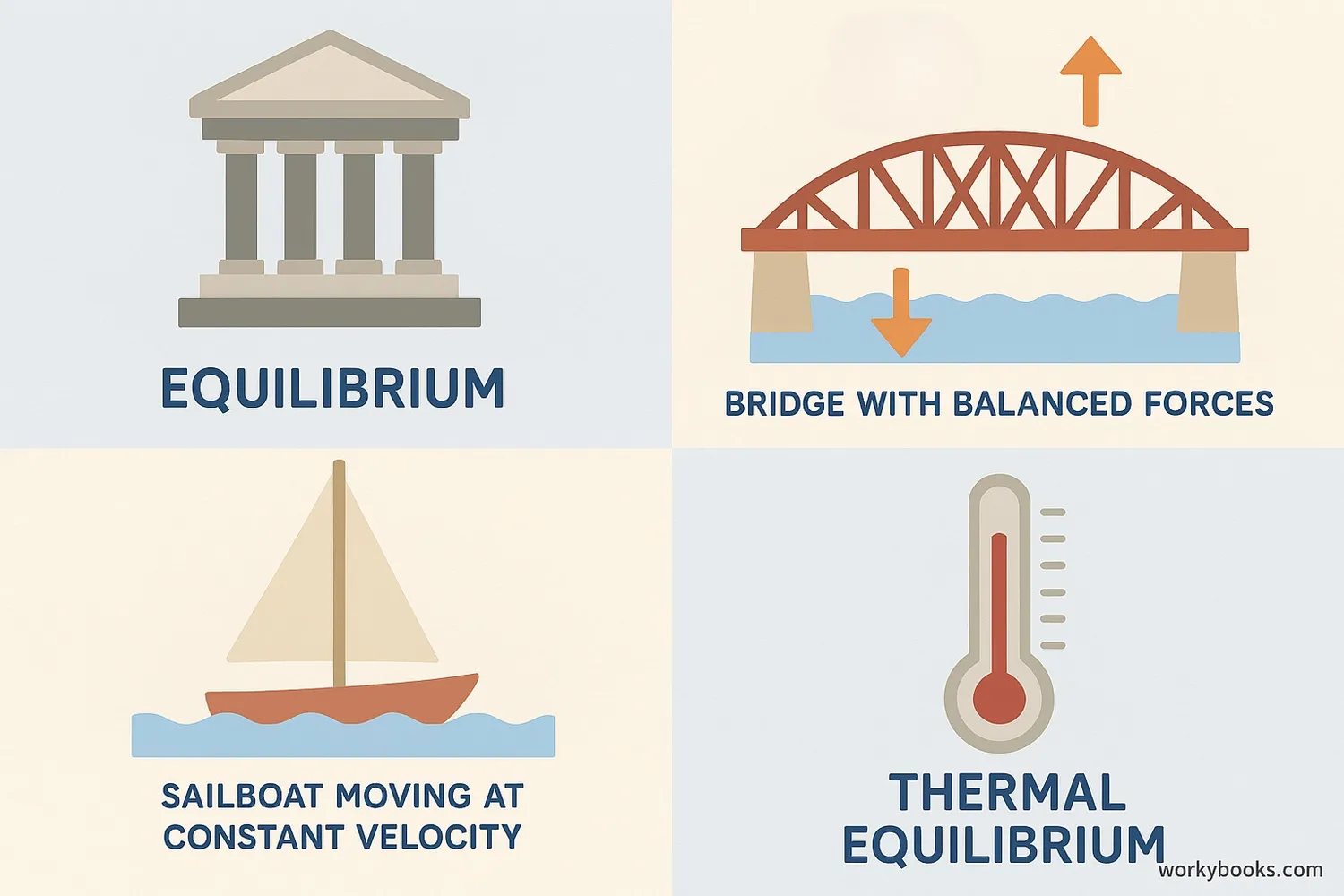Everyday examples of equilibrium