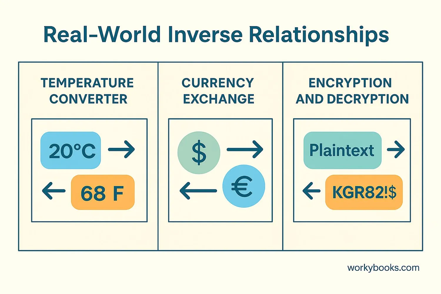 Real-world examples of inverse relationships