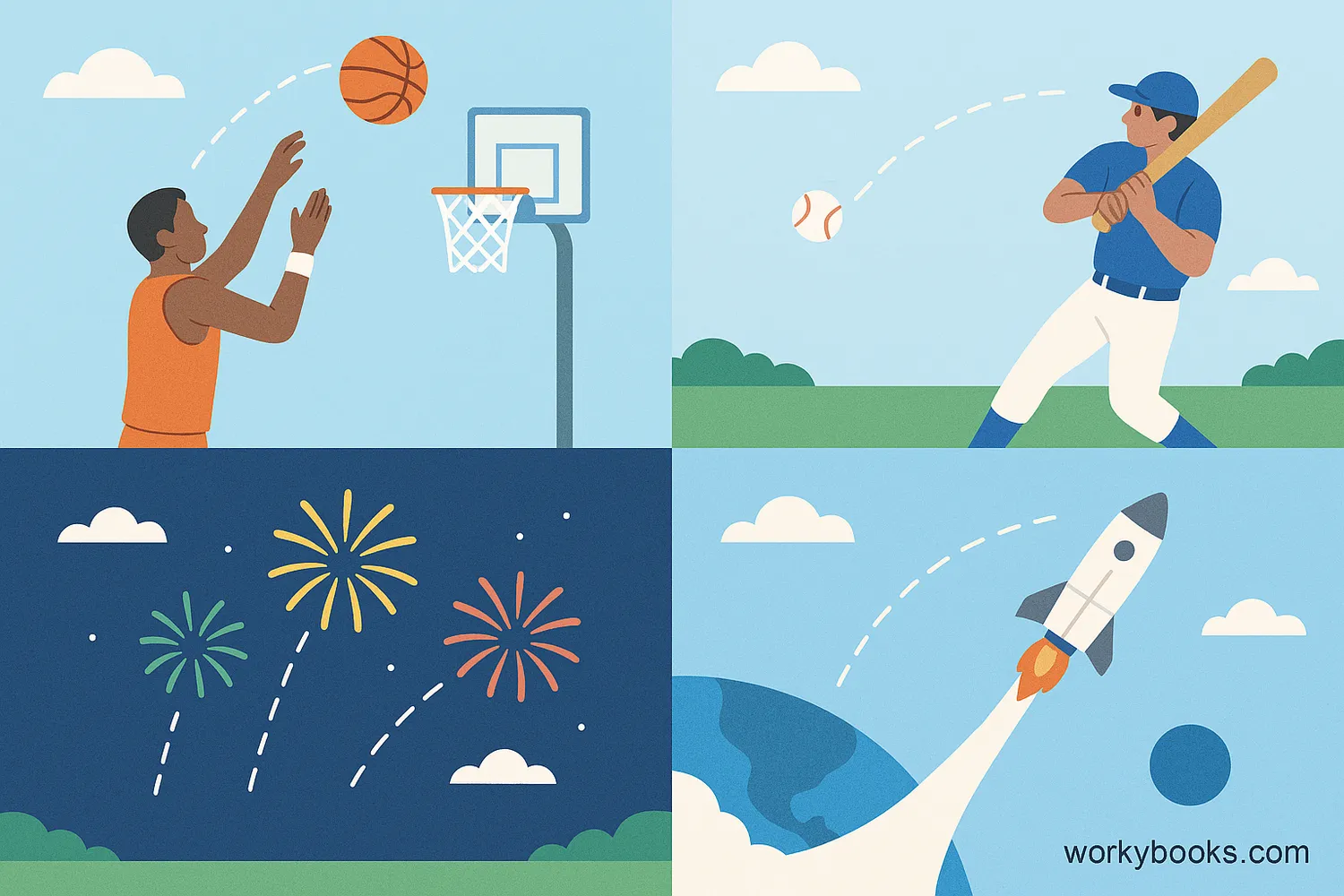 Real-world applications of projectile motion