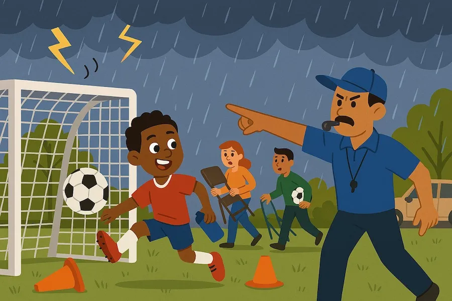soccer-game-rain