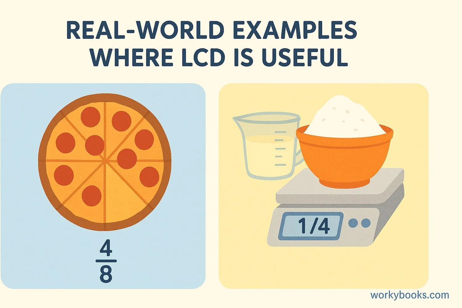 Real-world examples of using LCD