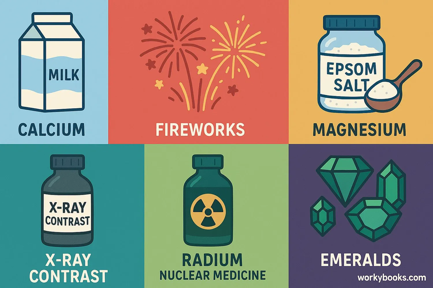 Examples of alkaline earth metals