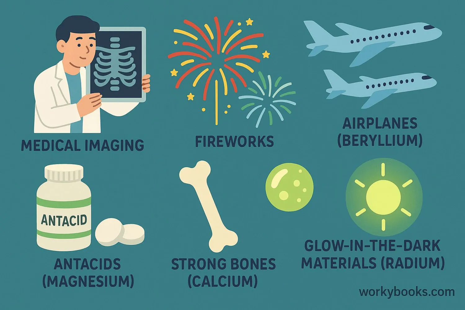 Uses of alkaline earth metals