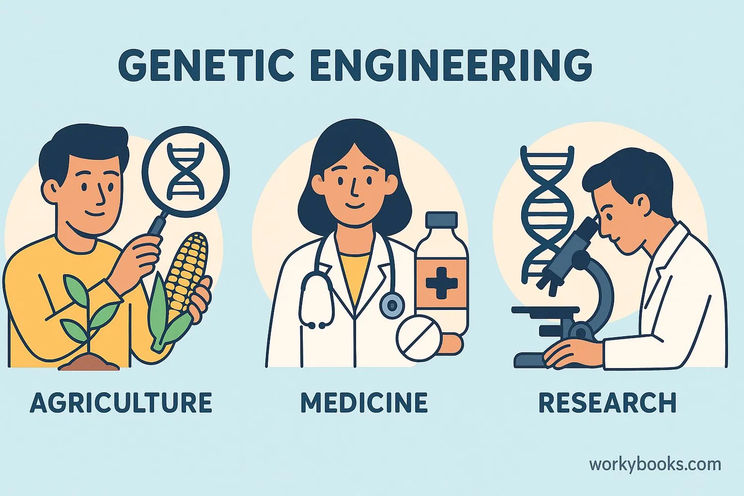 Examples of genetic engineering