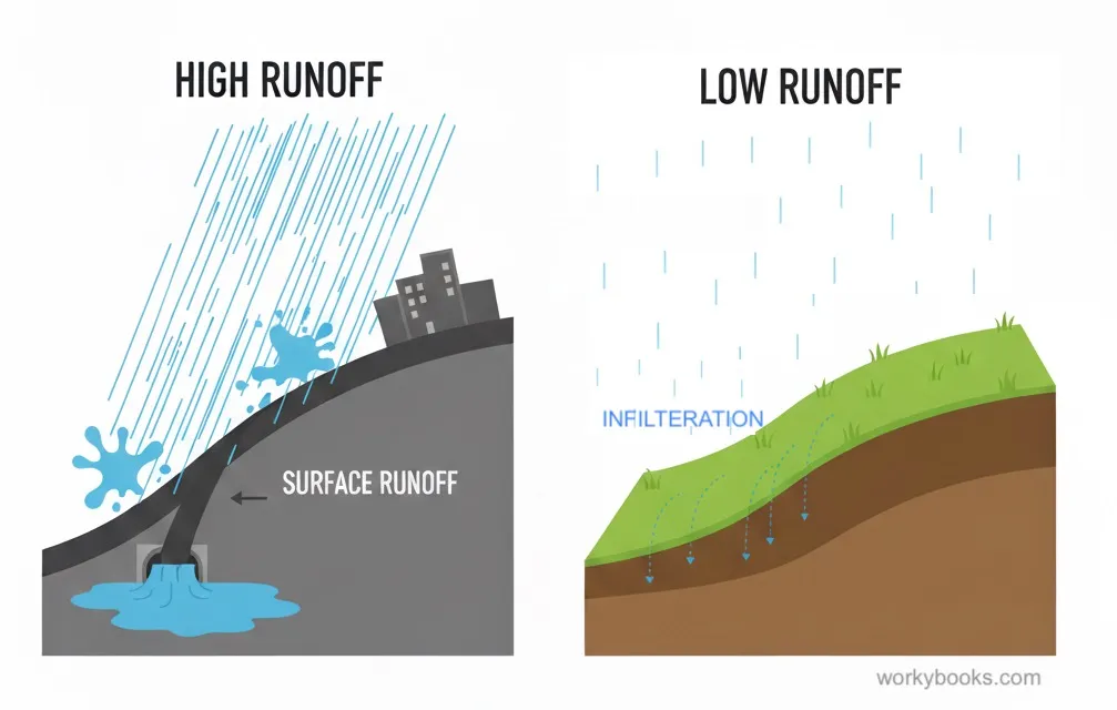 Surface-runoff