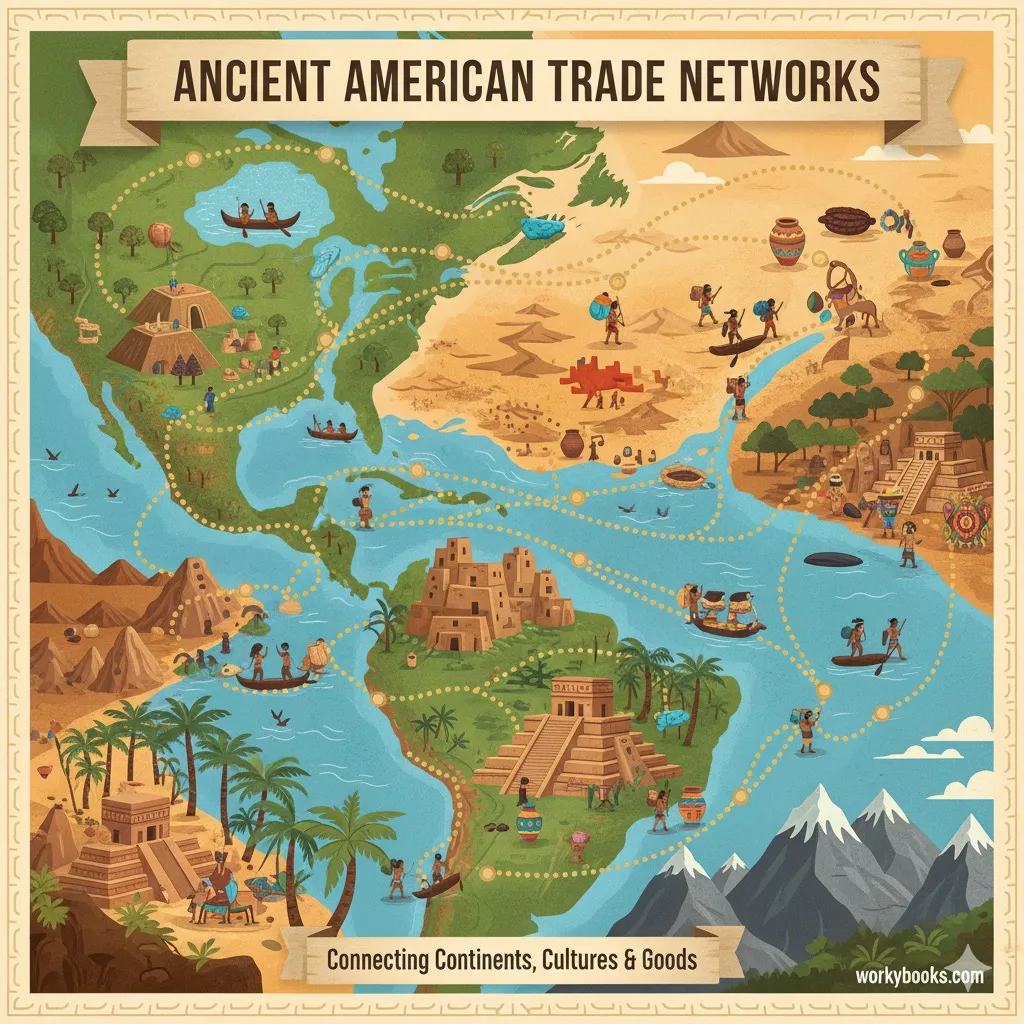 Trade Networks Across Ancient America