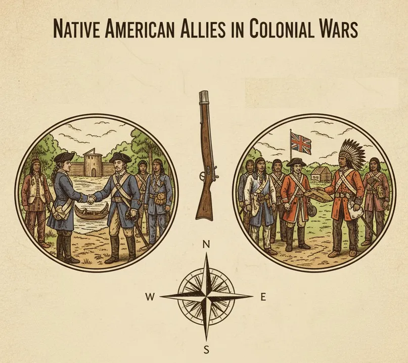 Native American Allies in Colonial Wars