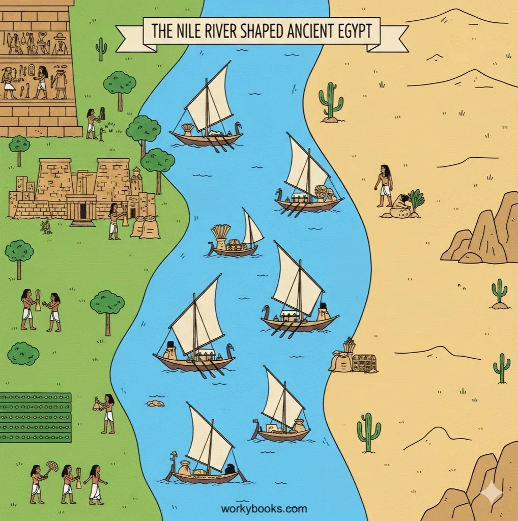 Egyptians-Nile-River