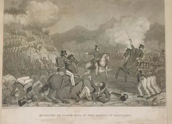 Storming of Palace Hill at the Battle of Monterey [i.e. Monterrey]