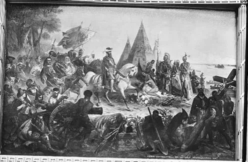 Discovery of the Mississippi River by De Soto, May 1541