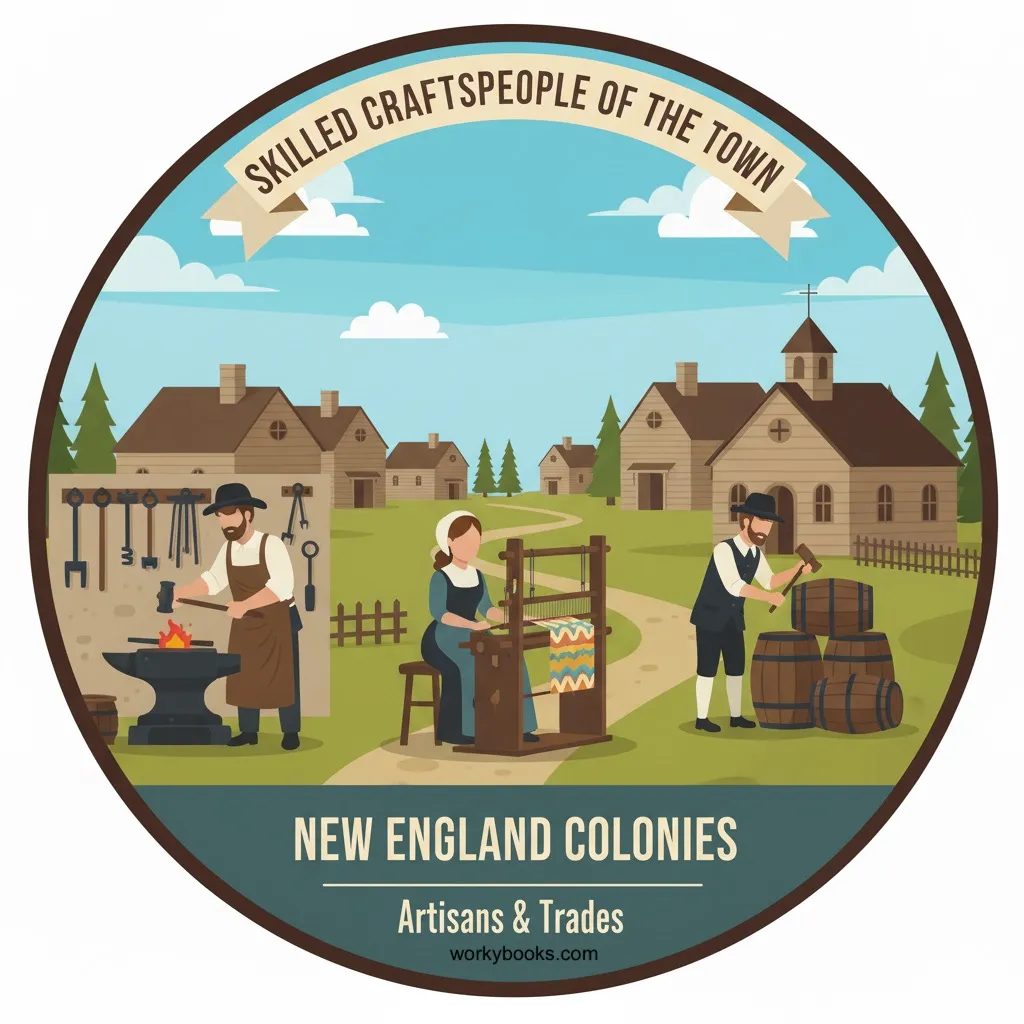 Skilled-People-New-England-Colonies